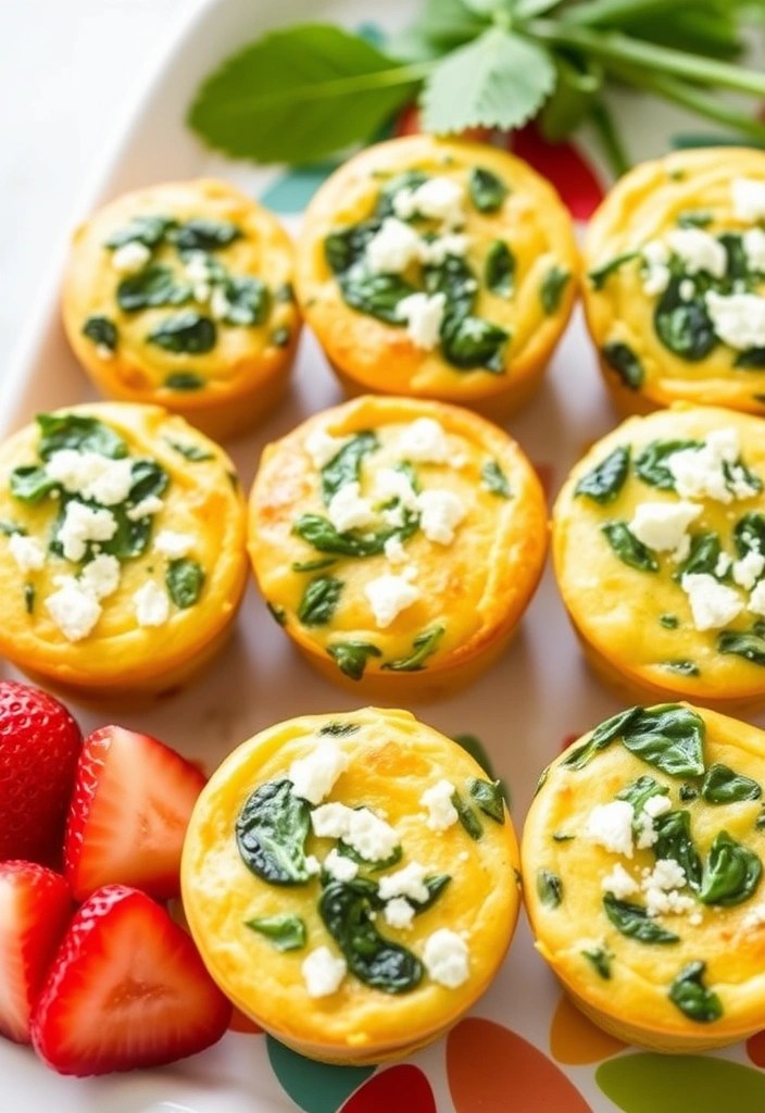 9 Protein-Packed Meals That Make Meal Prep a Breeze (Say Goodbye to Boring Dinners!) - 8. Egg Muffins with Spinach and Feta