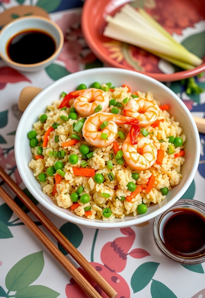 9 Protein-Packed Meals That Make Meal Prep a Breeze (Say Goodbye to Boring Dinners!) - 9. Shrimp and Cauliflower Fried Rice